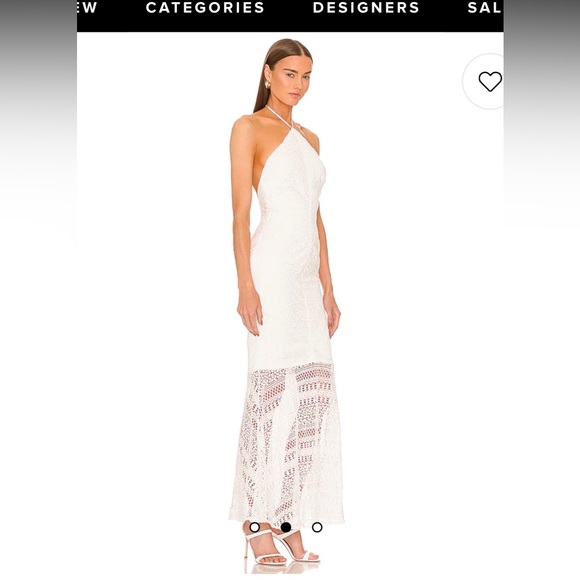 Revolve Dress, White, XS - Picture 2 of 3